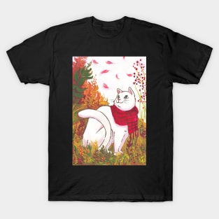 Autumn cat T-Shirt